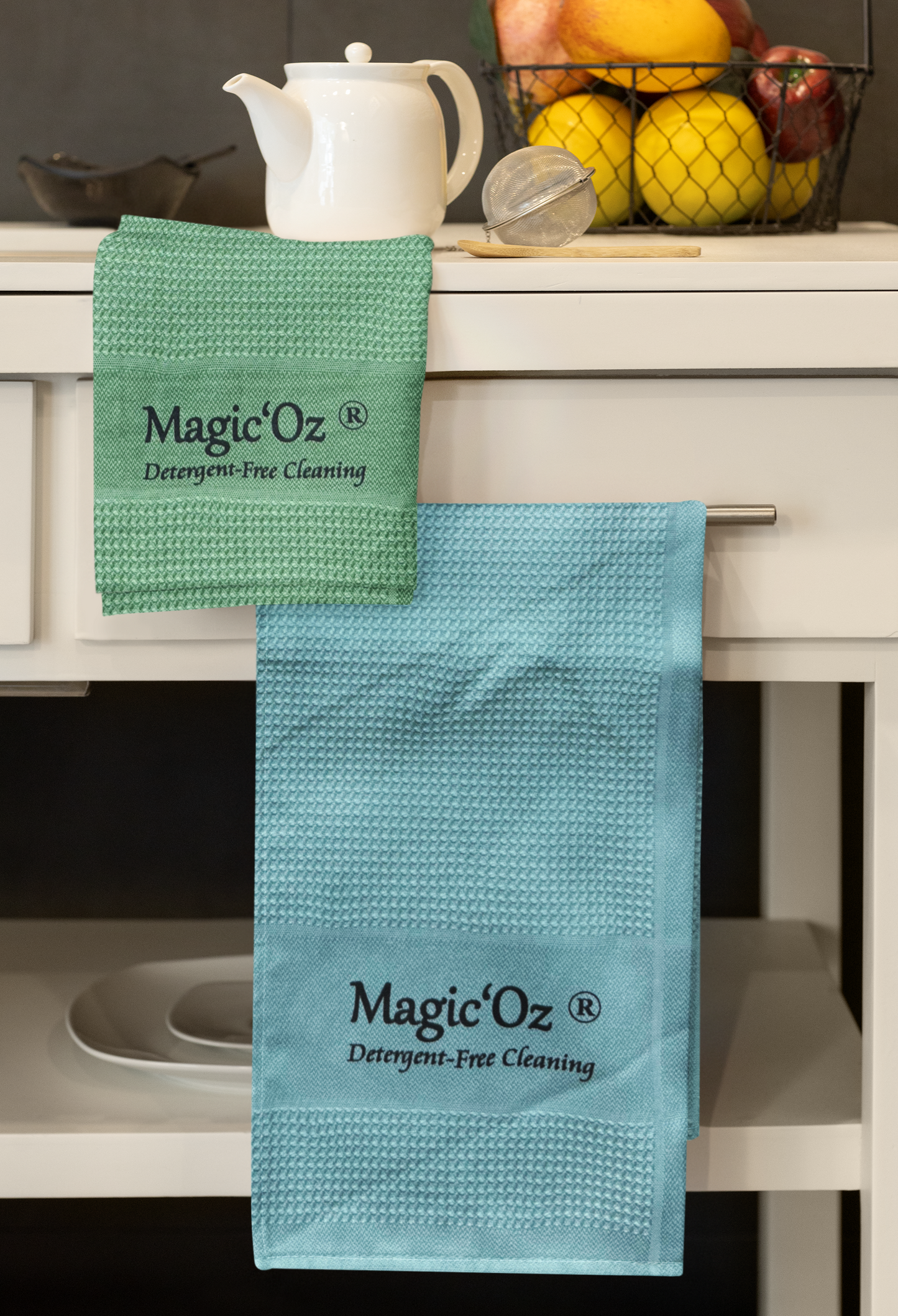 Magic'Oz® - Detergent Free Cleaning Cloth | Pack of 3 | Random Colors