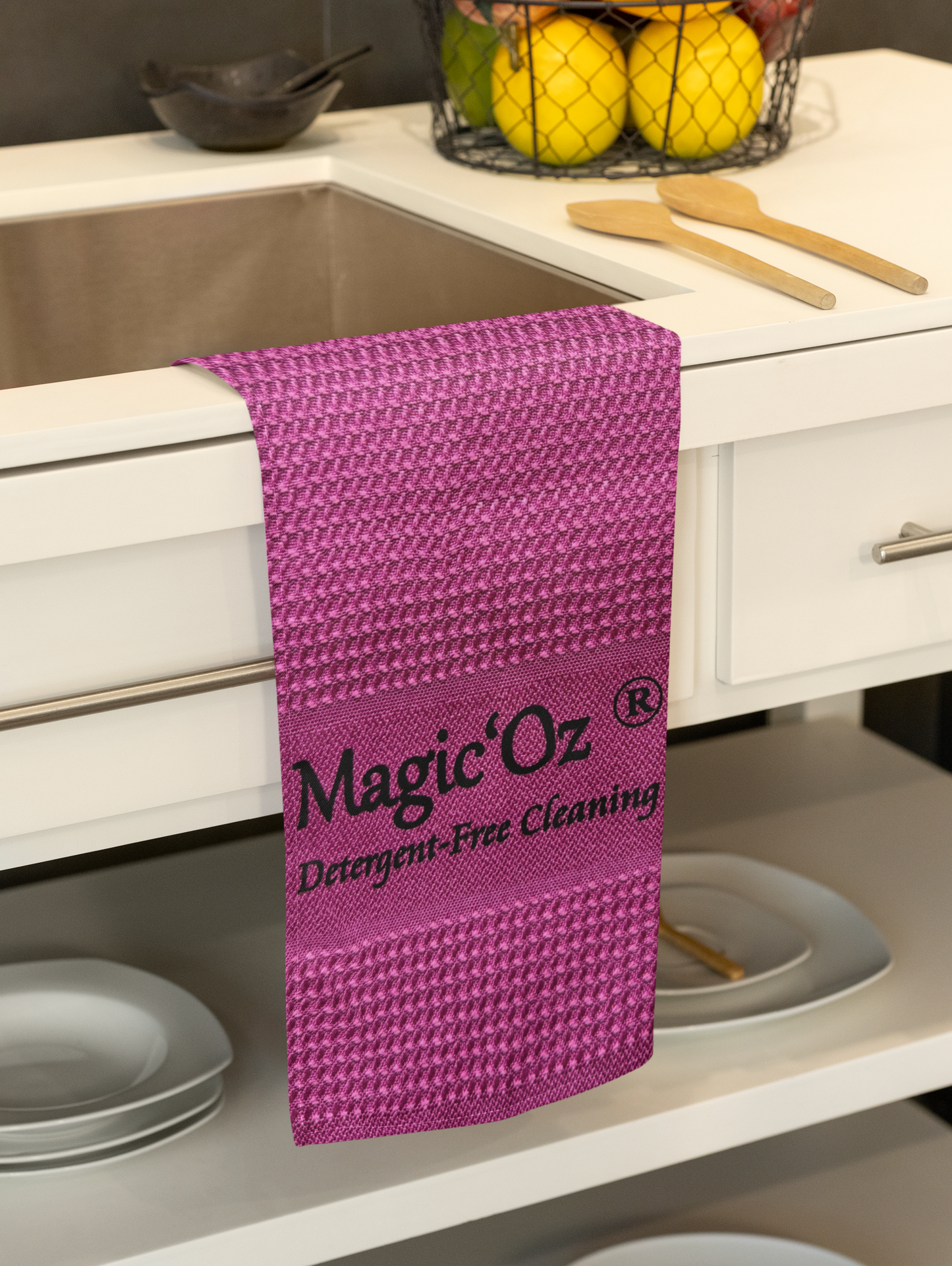 Magic'Oz® - Detergent Free Cleaning Cloth | Pack of 3 | Random Colors